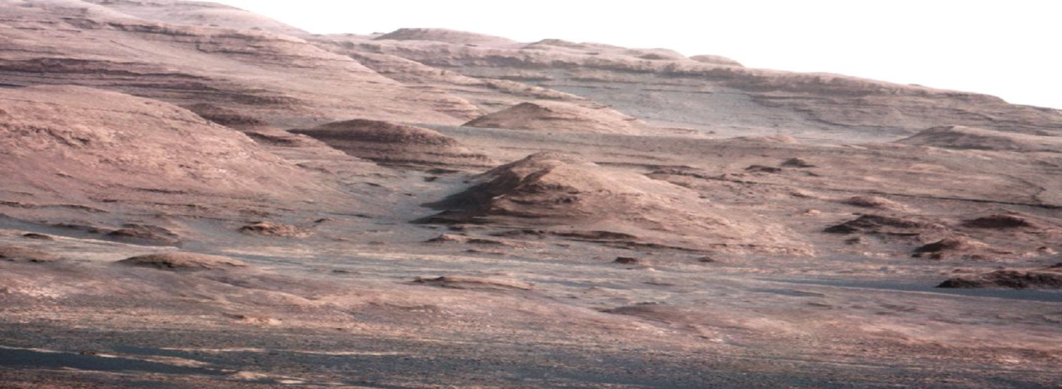 Layers at the Base of Mount Sharp on Mars